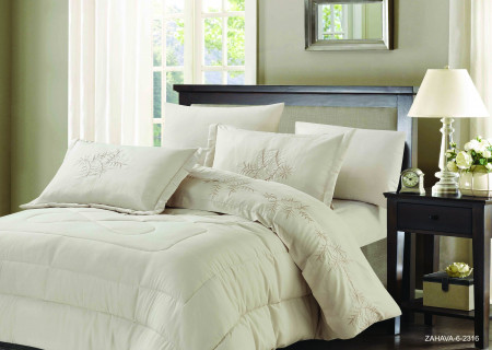 6 PC Double Comforter Set