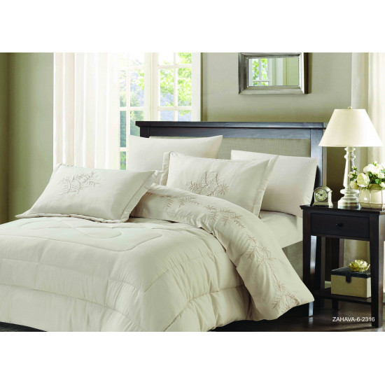 6 PC Double Comforter Set