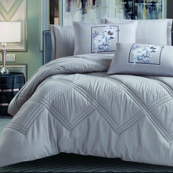 6-Piece Double Super King Size Comforter Set