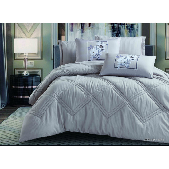 6-Piece Double Super King Size Comforter Set