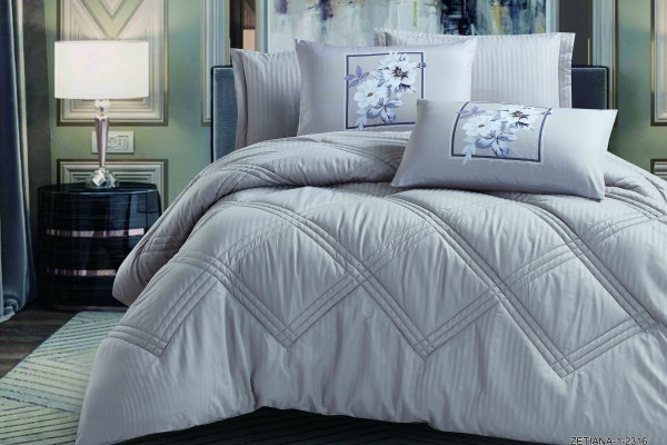 6-Piece Double Super King Size Comforter Set