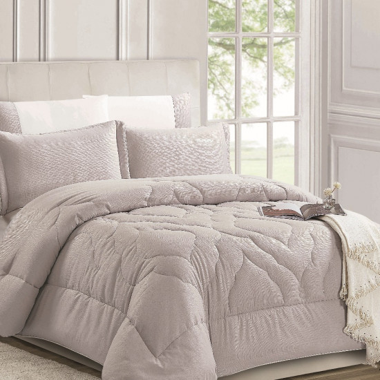 6-Piece Double Super King Size Comforter Set 6-Piece Double Super King Size Comforter Set
