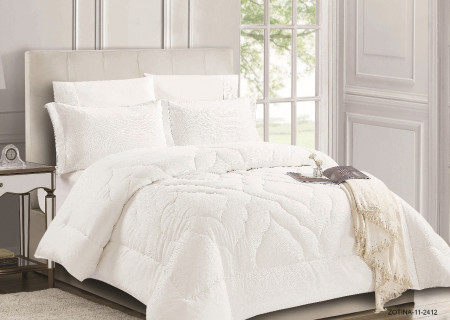 6-Piece Double Super King Size Comforter Set