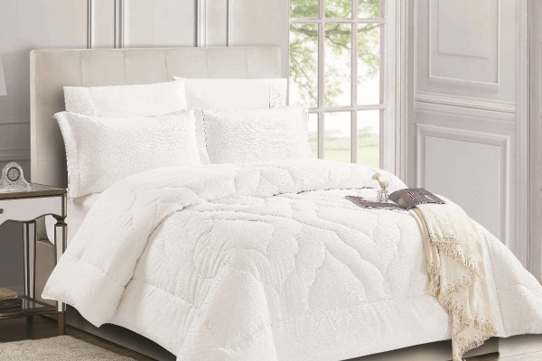 6-Piece Double Super King Size Comforter Set