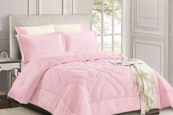 6-Piece Double Super King Size Comforter Set