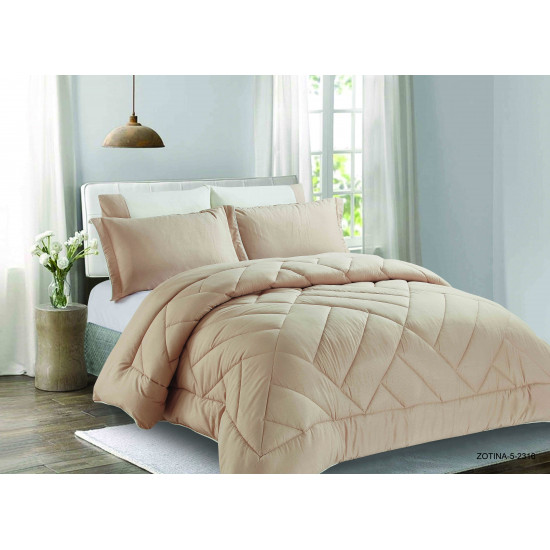 6-Piece Double Super King Size Comforter Set