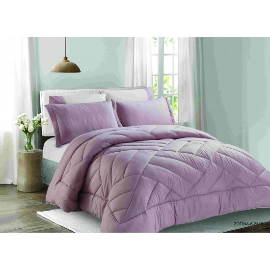 6-Piece Double Super King Size Comforter Set