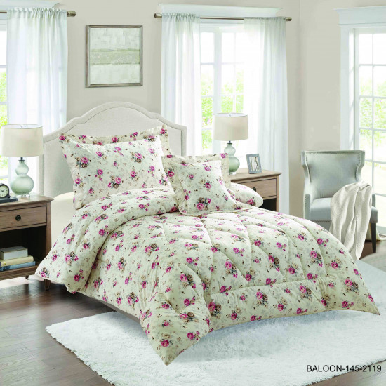 4PC COMFORTER SET-SINGLE