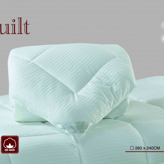 QUILT - DOUBLE - 100% HOTEL COTTON - SUPERKING SIZE - (240*260 CM)