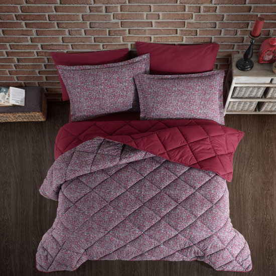 100% COTTON- 6PC COMFORTER SET-DOUBLE - SUPERKING SIZE IPEK-5 100% COTTON- 6PC COMFORTER SET-DOUBLE - SUPERKING SIZE IPEK-5